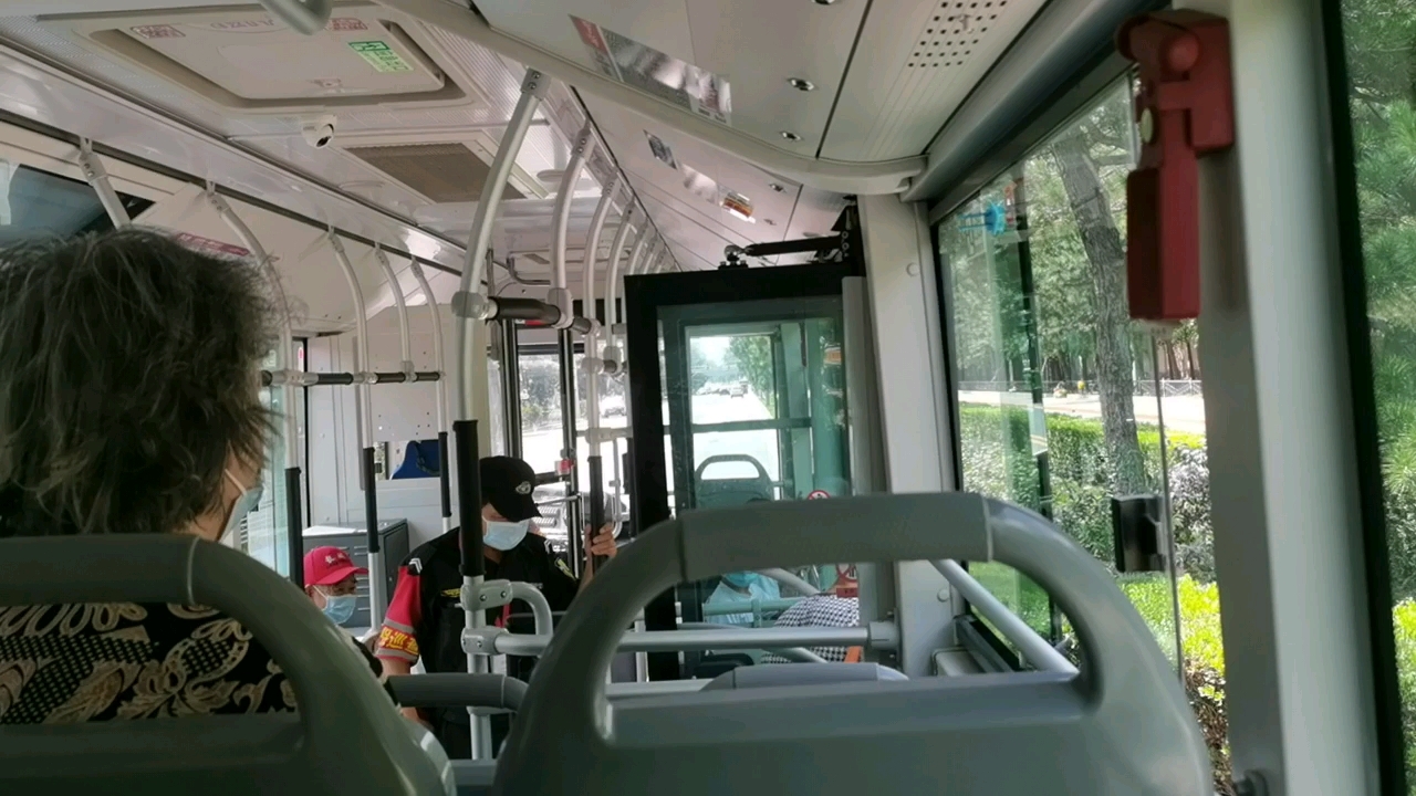 北京公交94路bj6109shevca车内运行视频