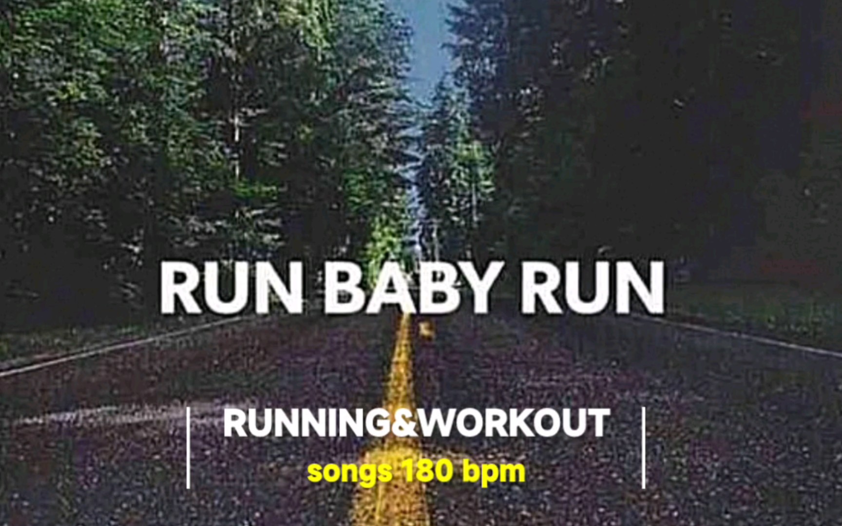 [图]60分钟10km跑步自用英文歌单步频180bpm running&workout songs mix