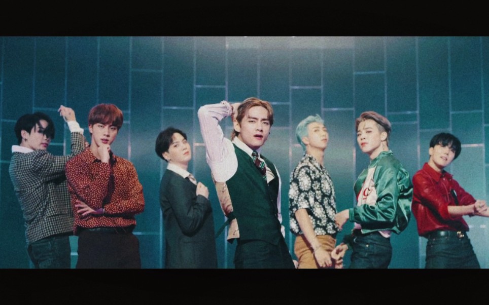 【防弹少年团bts】dynamite b版mv