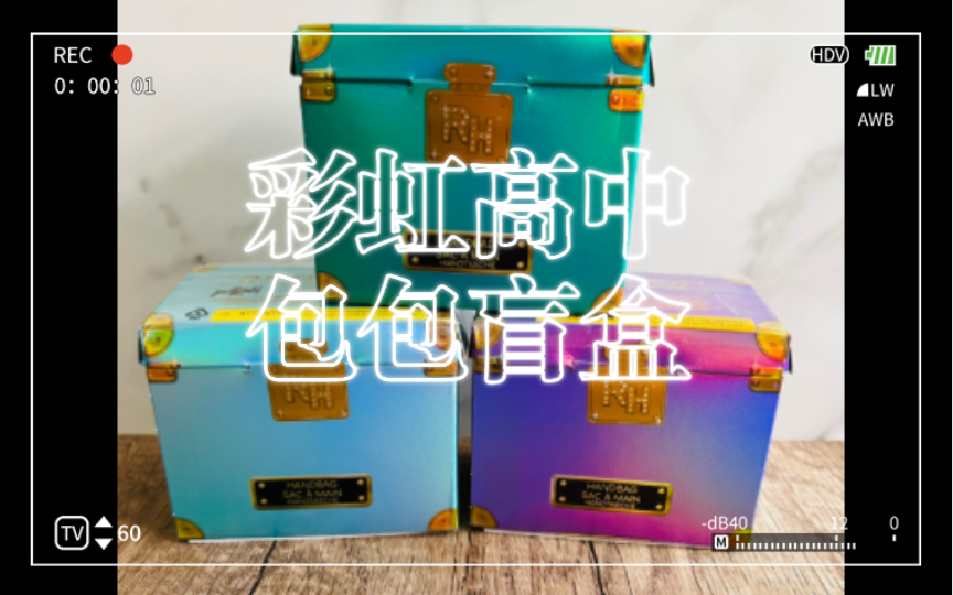 [图]彩虹高中包包盲盒rainbow high accessories handbag