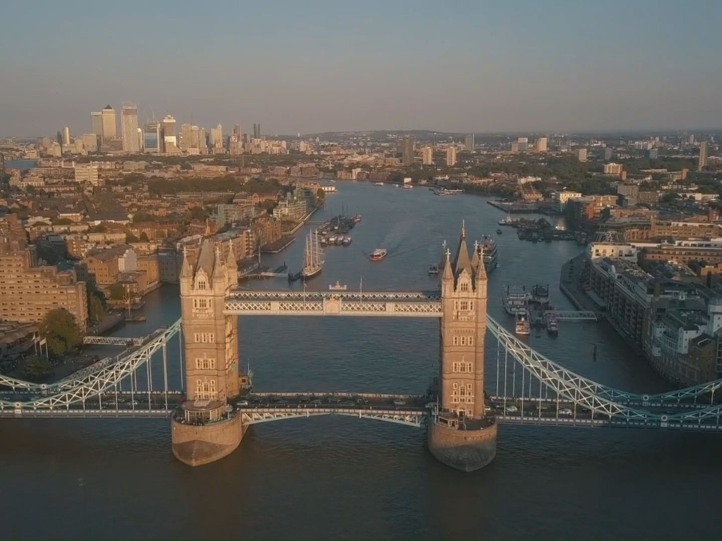 航拍伦敦london-世界金融中心之一