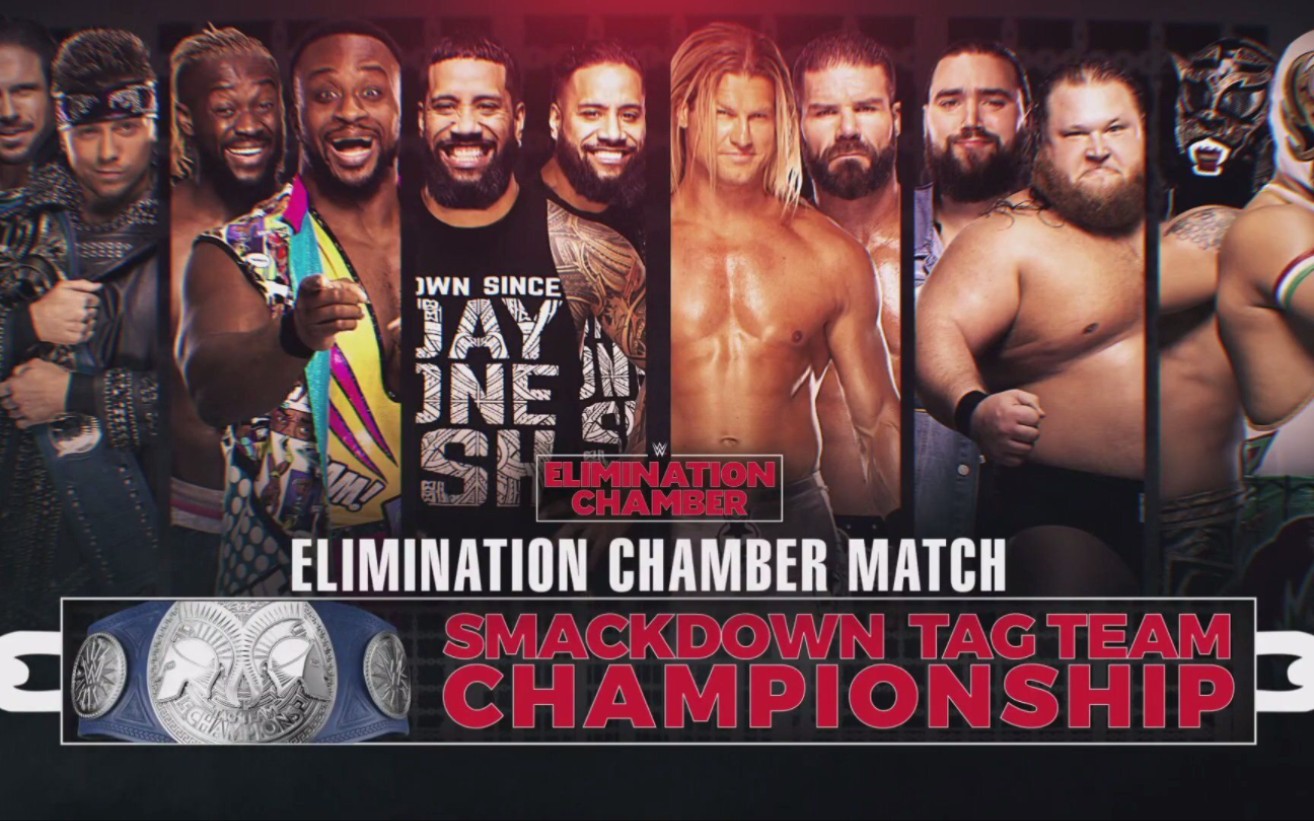 Elimination Chamber 2020.03.08 铁笼密室淘汰赛哔哩哔哩bilibili