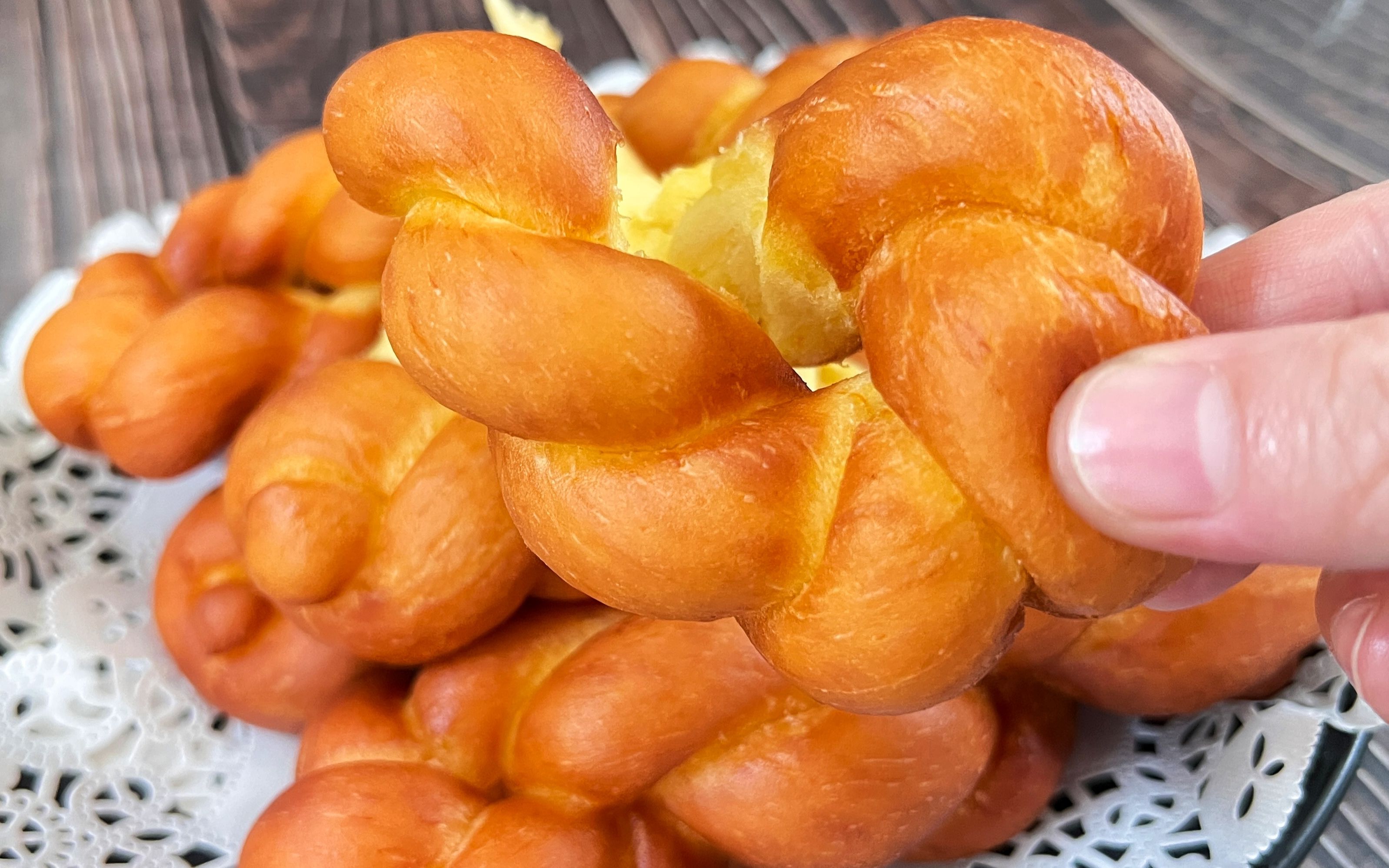 8元一斤的南瓜麻花,不加泡打粉,不用小苏打,比买的还好吃