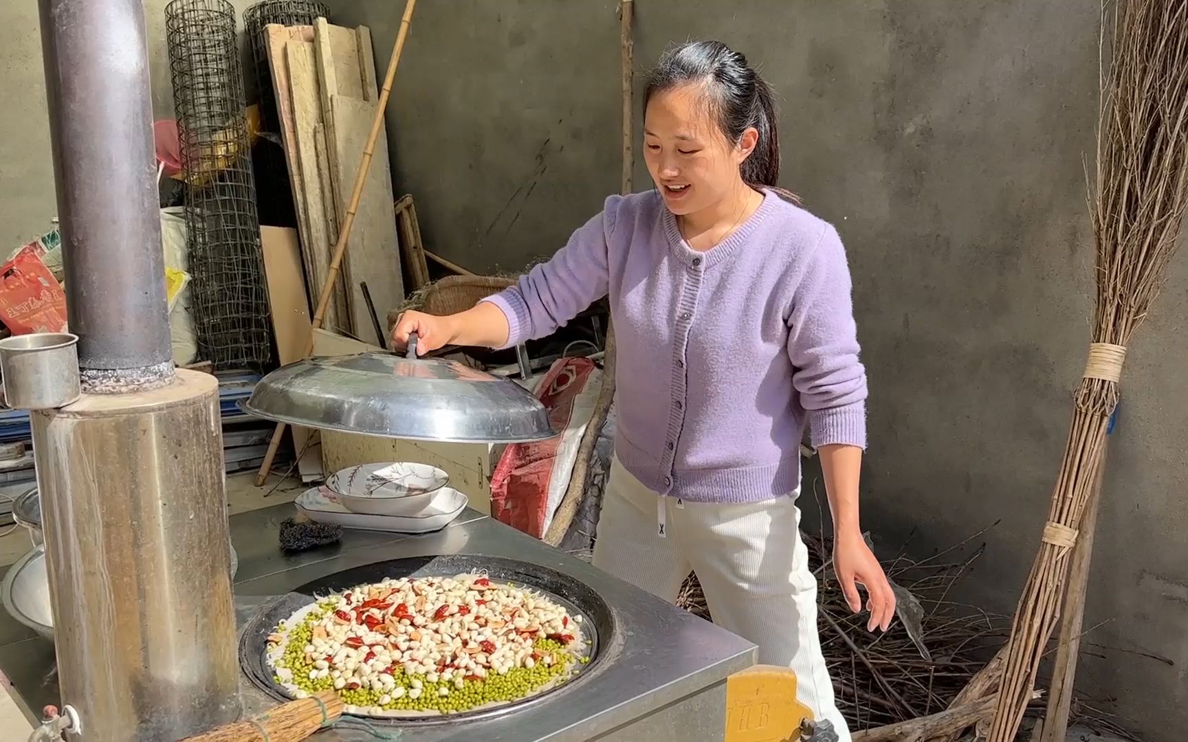 淄博大爺的綠豆糕火了,今天媳婦也來學做一份,味道還不錯