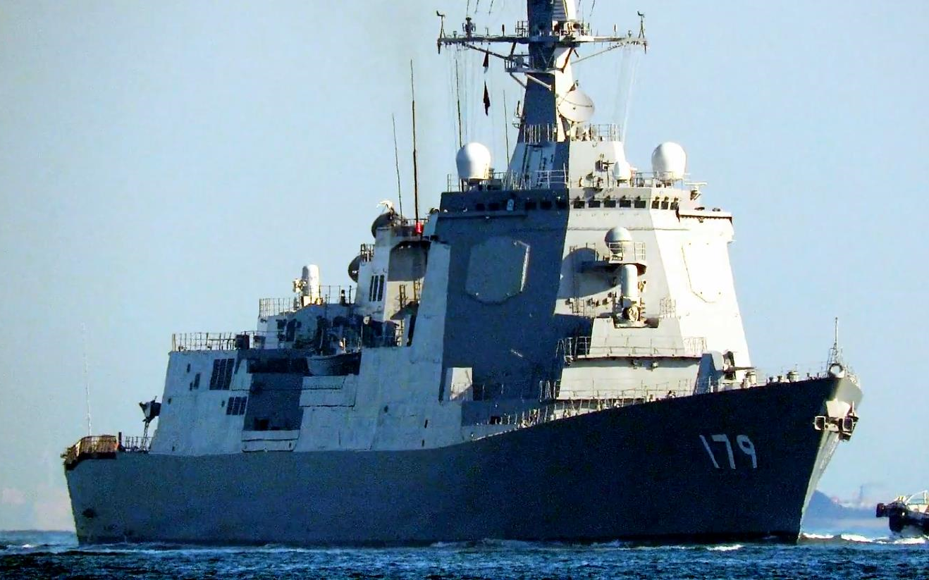 jmu矶子船厂摩耶级驱逐舰摩耶号ddg179第十四次海试返航2020213