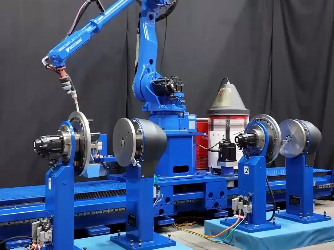 全自动化焊接机器人机械手工作站生产线