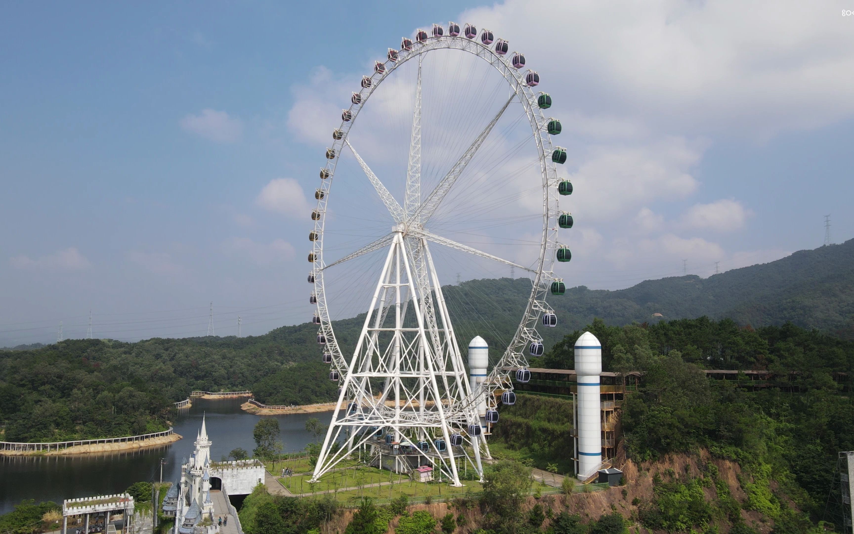 揭阳市望天湖大疆air2航拍炸机_哔哩哔哩 (゜-゜)つロ 干杯~-bilibili