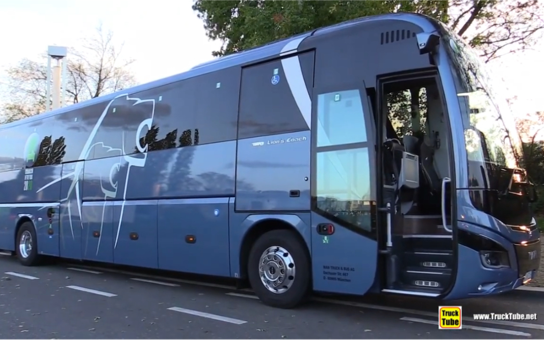 man lions luxury coach 4x2 13.09m电子后视镜版 全景展示