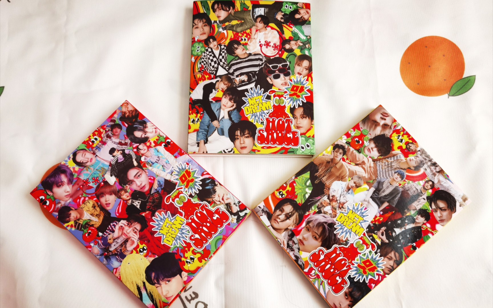 nctdream正规一辑开箱味hotsauce日常开小卡