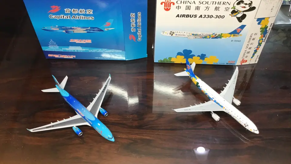 开箱PH出品1：400香港航空A330-200（20周年涂装小彩绘）模型（B-LNJ）_哔哩哔哩_bilibili