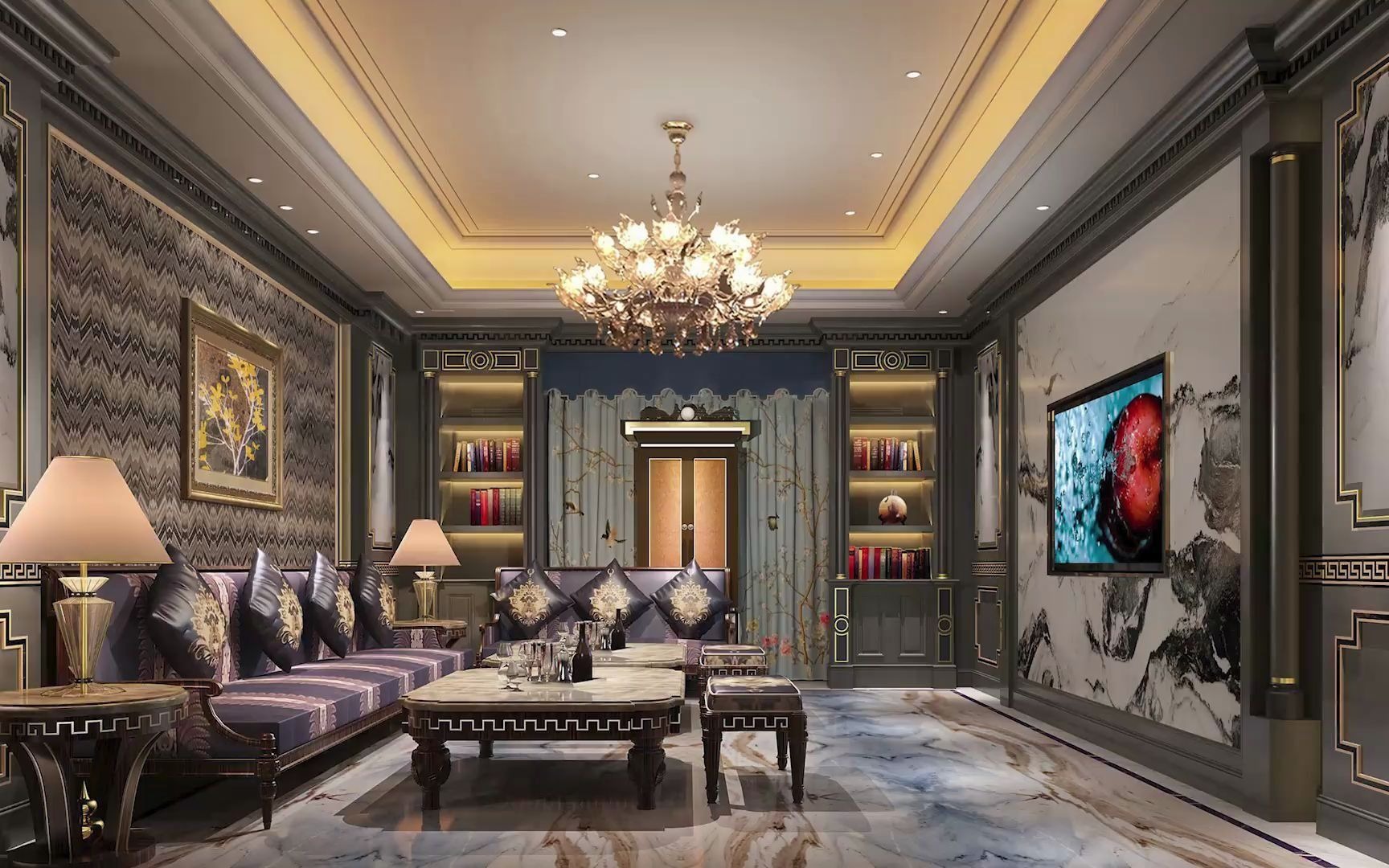 南宁ktv会所装修欧式古典风格装修豪华大气上档次