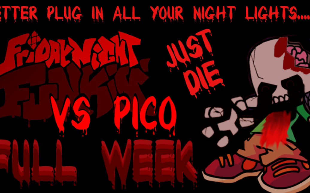 [图][恐怖之夜放克(PICO666事件)-PE引擎移植]Horror night funkin' Vs.pico666/hellpico