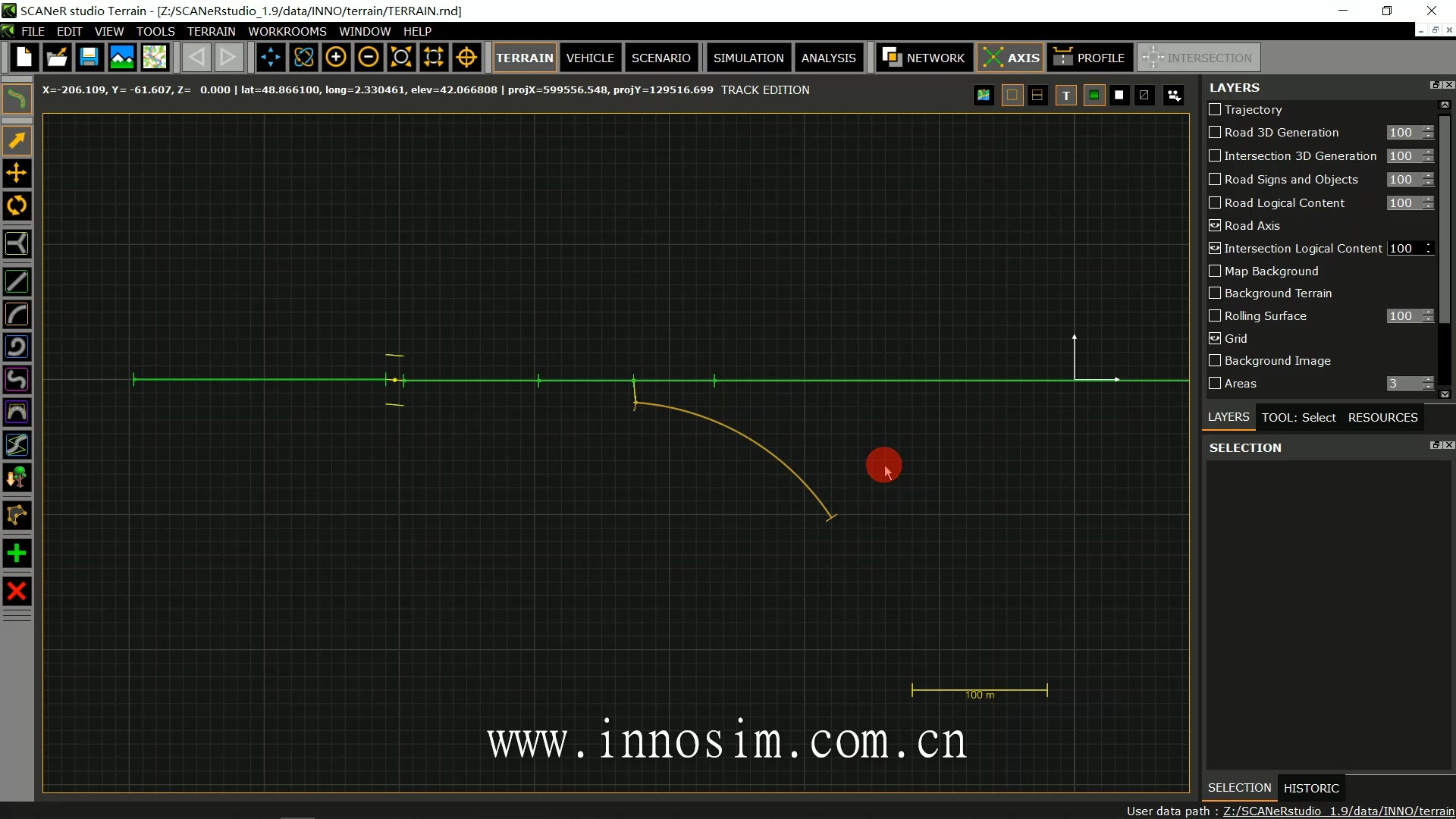 1.10基础建模SCANeR Studio如何群加建筑物或绿化带哔哩哔哩bilibili