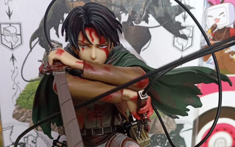 【手办开箱】寿屋兵长手办_哔哩哔哩_bilibili