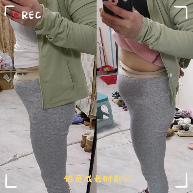 减脂前后变化对比,这种体质到底谁在有呀?,真的太糟心了