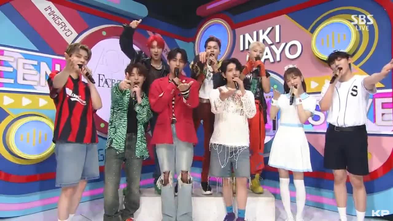 [图]220529 17回归采访(MC Yeonjun、宋行和6月屁股)对SBS Inkigayo--