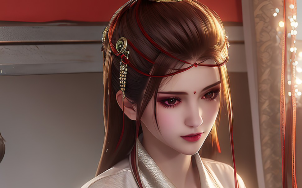 【ai绘画】画江湖之不良人女帝性感壁纸展示