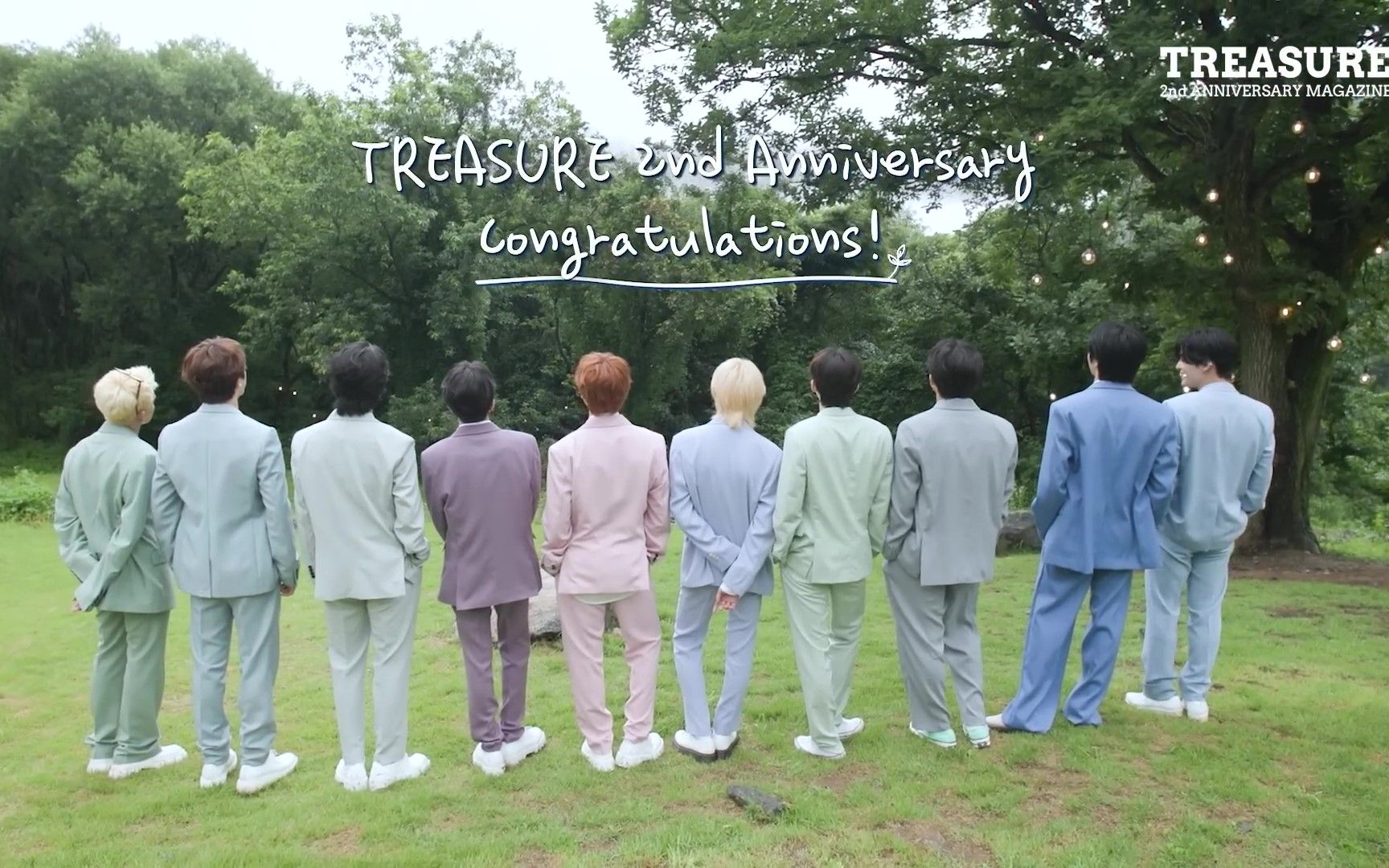 【TREASURE | 盒首中字】TREASURE2nd ANNIVERSARY MAGAZINE 两周年杂志花絮哔哩哔哩bilibili