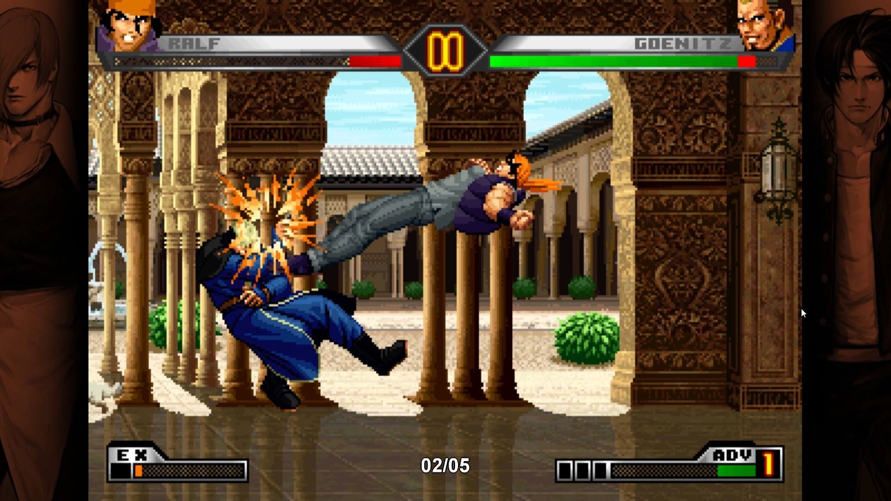 拉尔夫打boss 拳皇98umfe