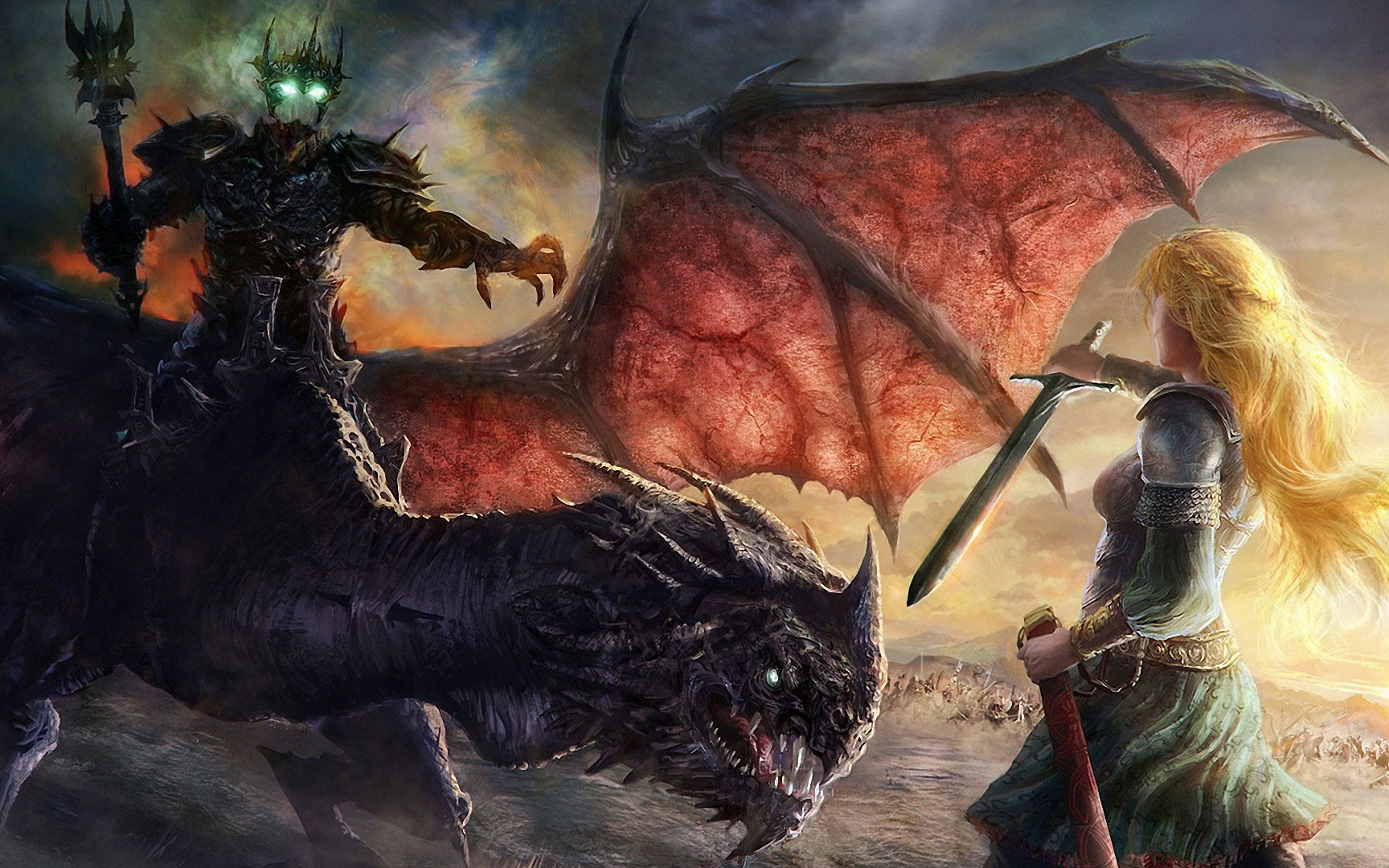 爱丽西亚先锋军大战雾山半兽人复国军万人大战 《全面战争:魔戒》爱丽