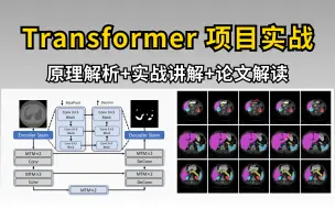 Download Video: 强推！全网最好的Transformer模型实战：在医学分割领域应用与拓展、DERT目标检测等！3小时速成 -深度学习/Transformer