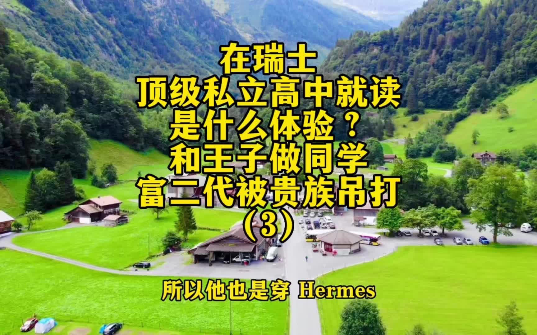 瑞士读高中的体验和王子做同学富二代被欧洲贵族吊打的生活 第三部哔哩哔哩bilibili