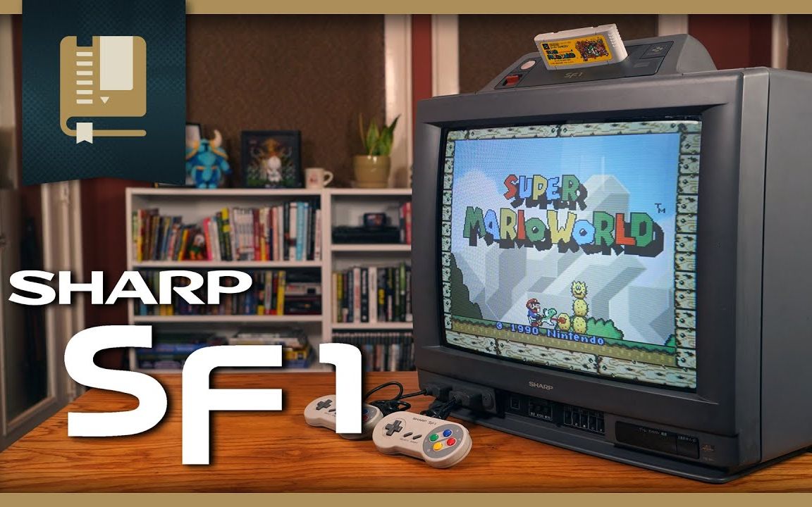 [图]【中文字幕】【游戏史学家】内置SFC的电视 夏普SF1 Sharp SF1: A Super Famicom TV | Gaming Historian