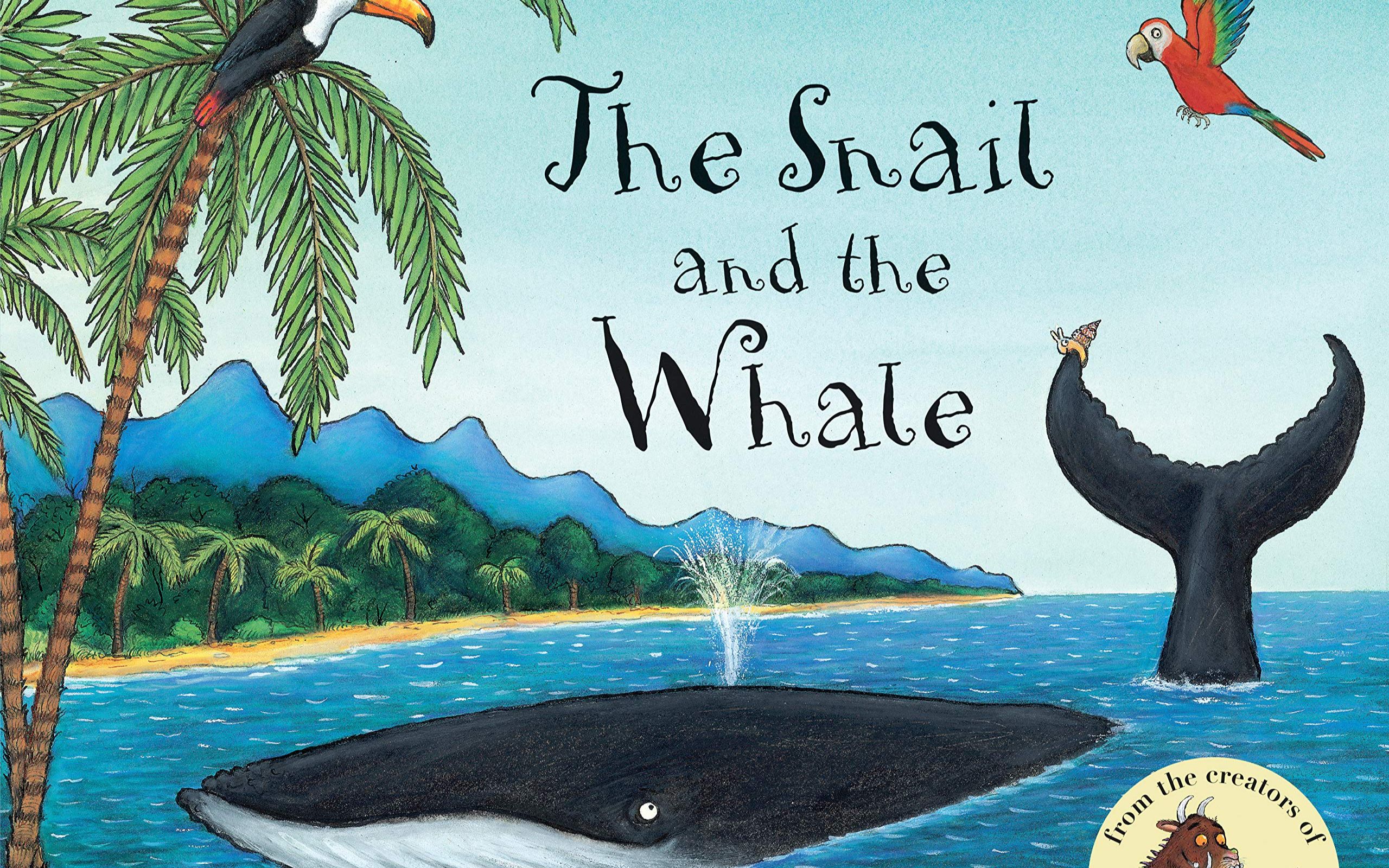 【英语】《蜗牛和鲸鱼 The Snail and The Whale》儿童英语绘本故事哔哩哔哩bilibili