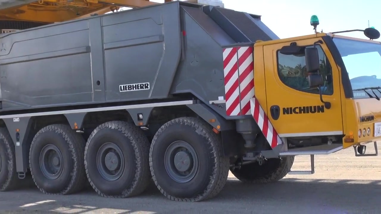 日运lg1750 株式会社nichiun (旋回体分解待ち待机中)_哔哩哔哩 (゜