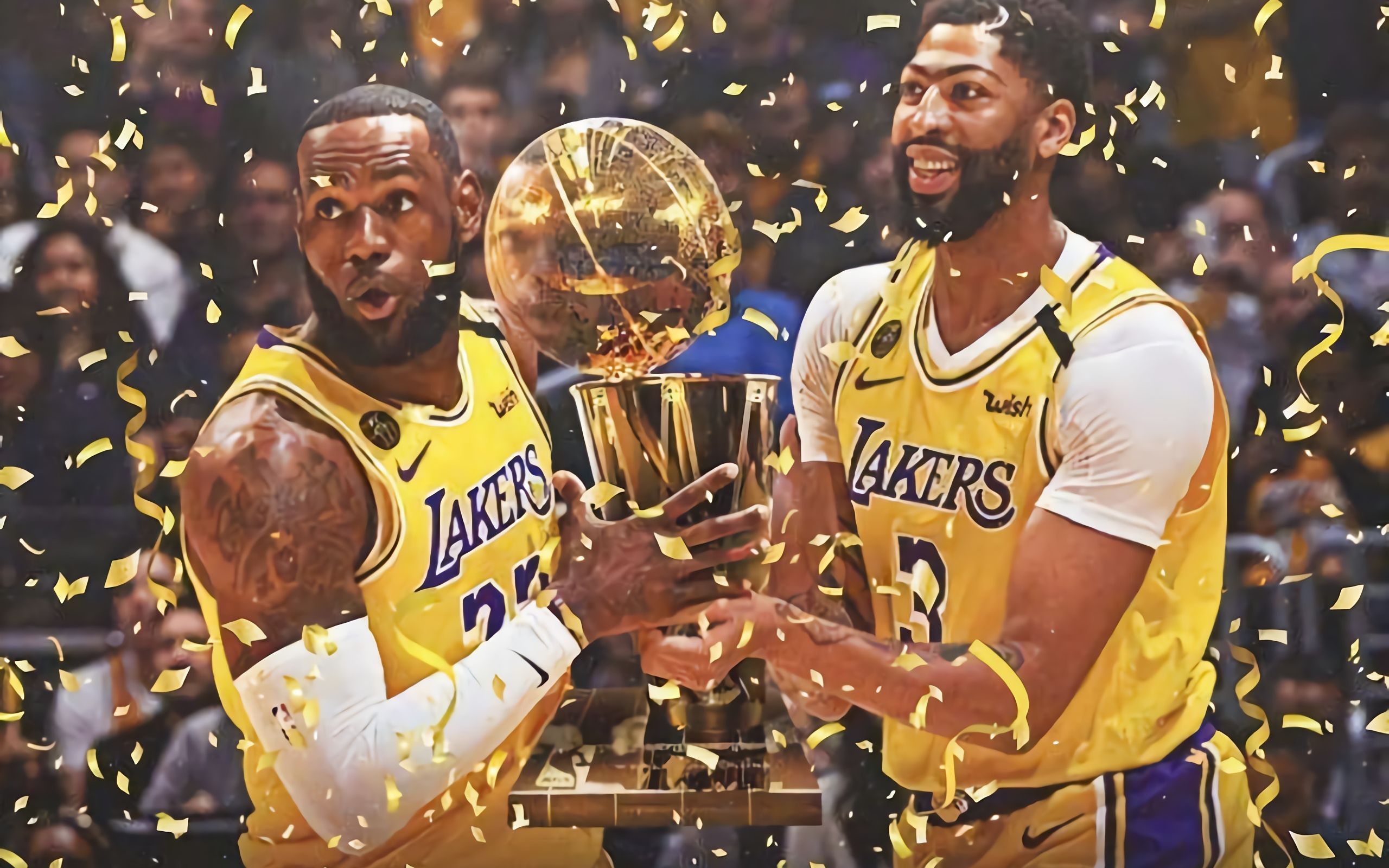 让我们大声地喊出那五个字:湖人总冠军