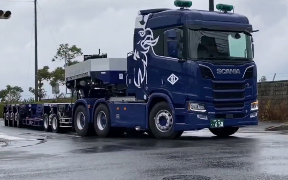 斯堪尼亚r650半挂车【中山運輸機工】