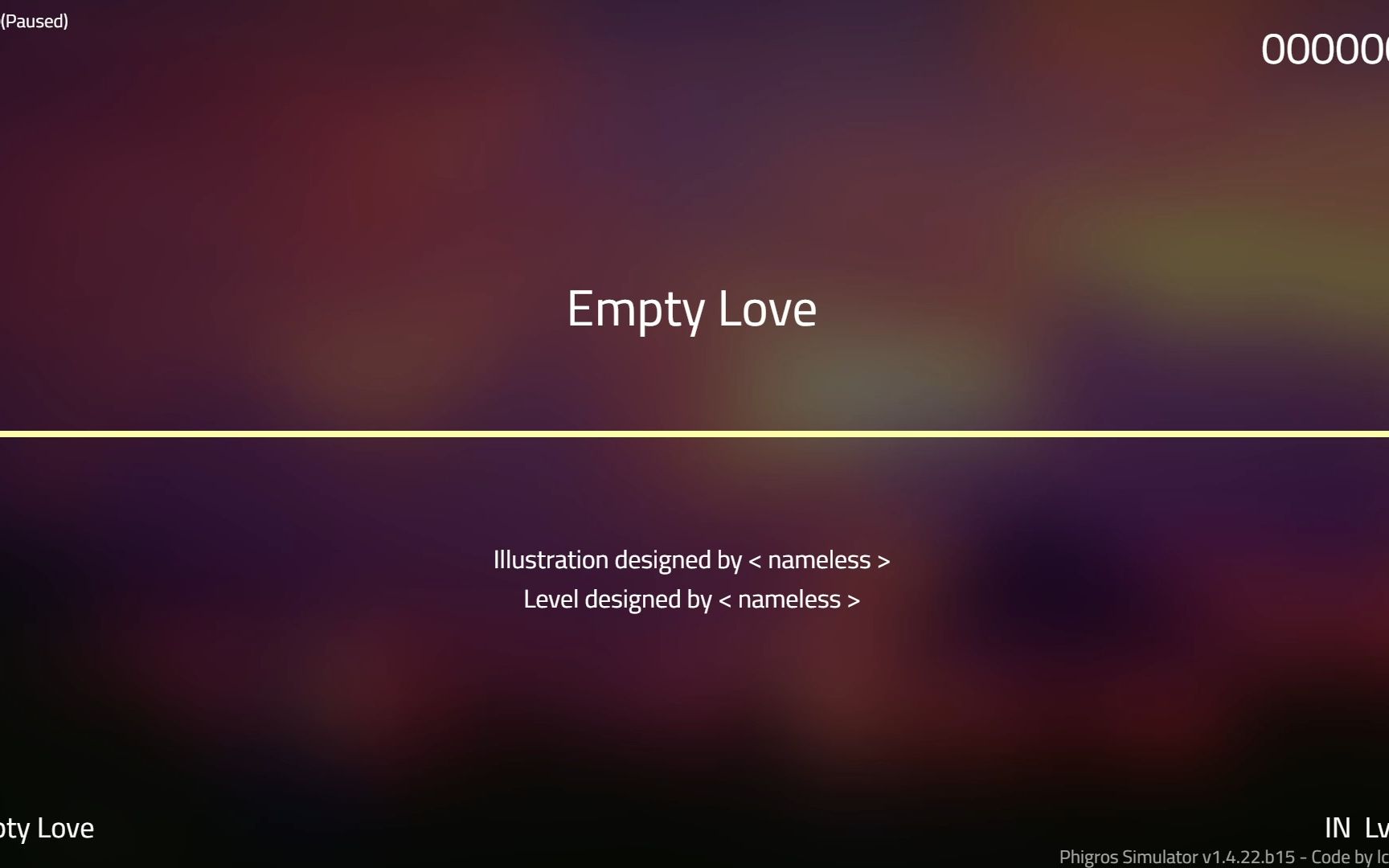 【phigros自制谱】empty love in13 fc