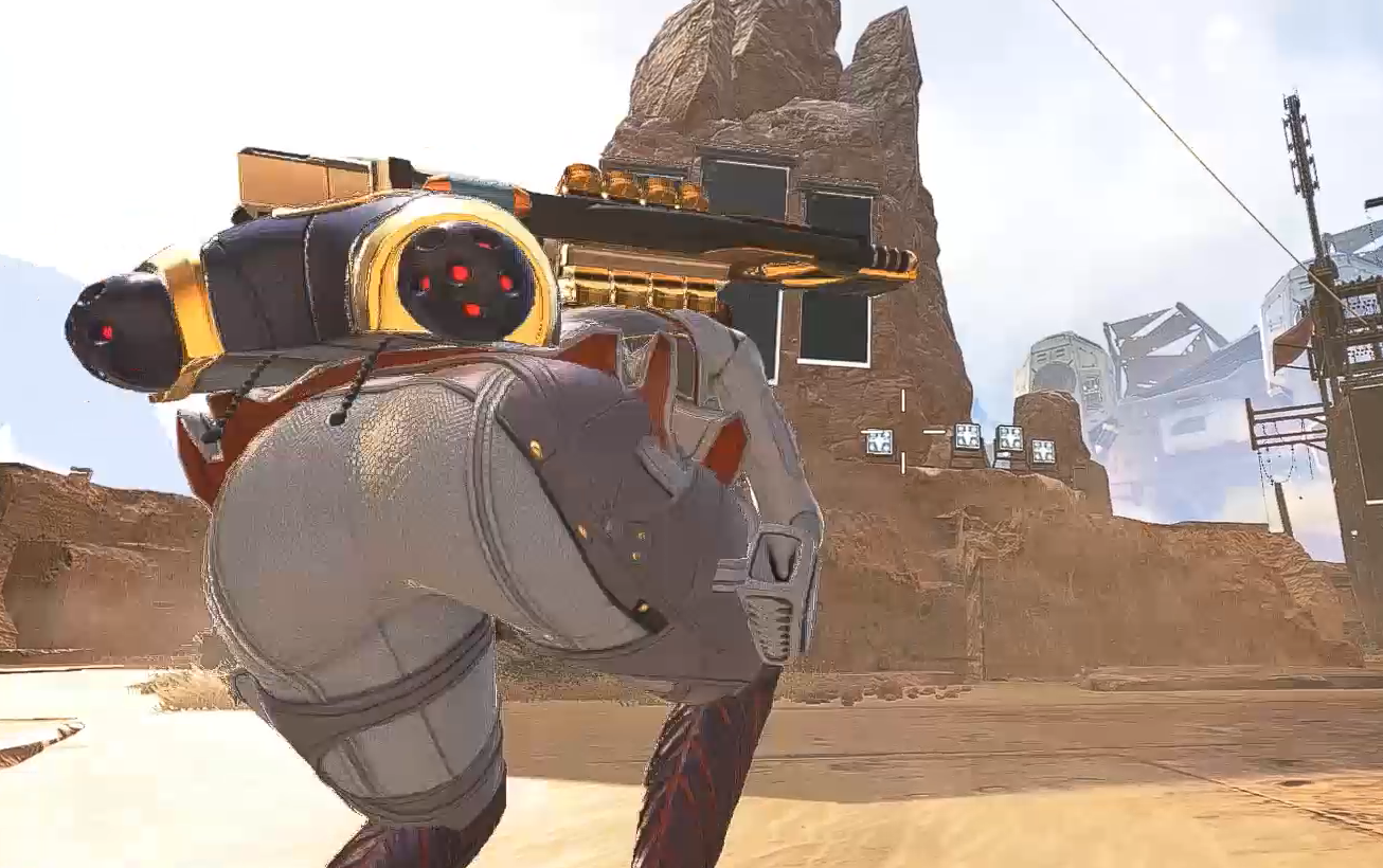 loba第三人称实机演示 这身材,,,apex第五赛季_哔哩哔哩 (゜-゜)つロ