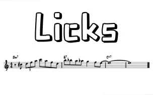 Download Video: 【Licks】大调II-V-I Licks