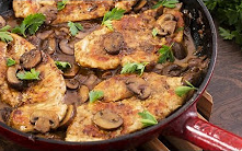 [图]红酒烩鸡 Chicken Marsala