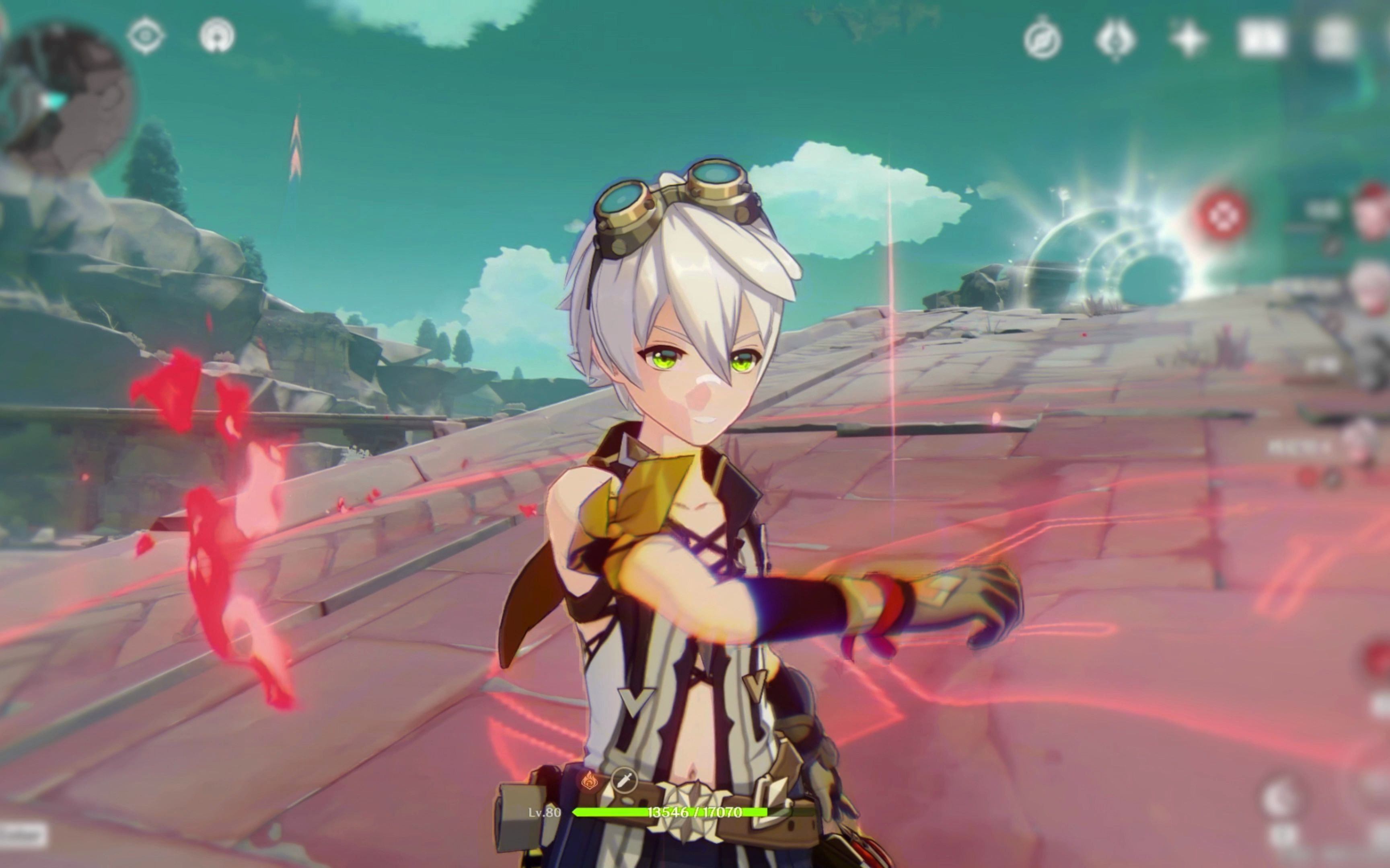 【原神】来看六星火神擦鼻子【班尼特】_哔哩哔哩bilibili_原神