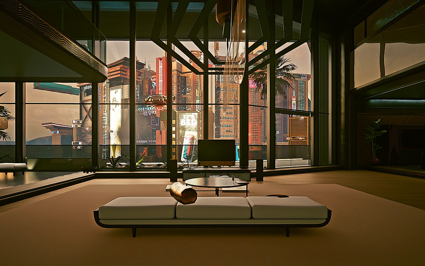 3032 赛博朋克2077 参观 v 朱迪 大卫 露西 住过的豪宅 变态画质