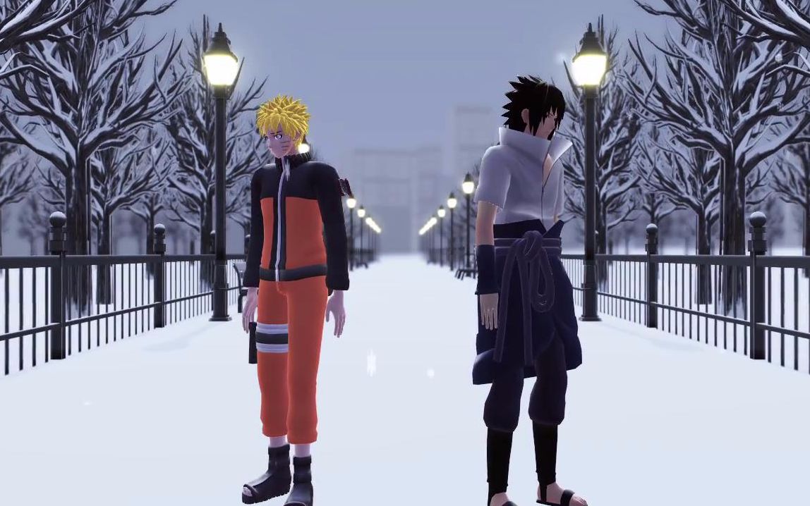 【火影mmd】佐助鸣人的-冬物语-_哔哩哔哩 (゜-゜)つロ 干杯~-bili