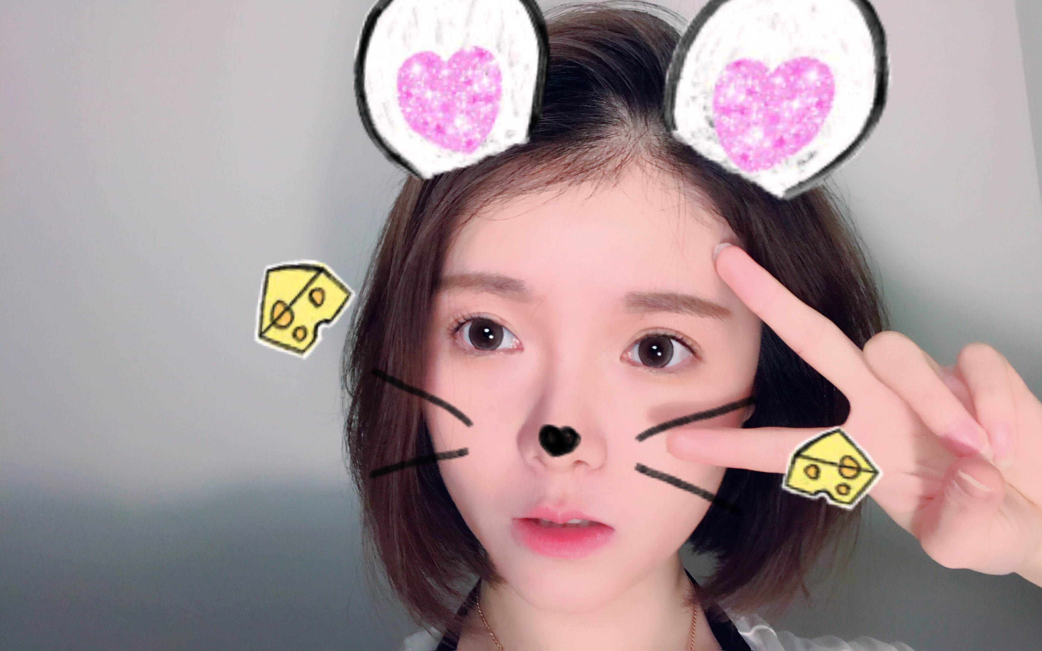 aheysltesting001日常桃杏色妆容分享