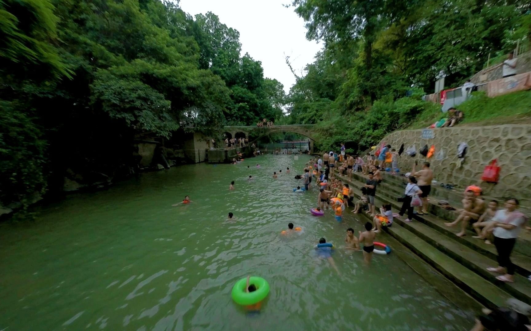 穿越机新手水面心态练习 smart 3.5 武鸣灵水练习花絮