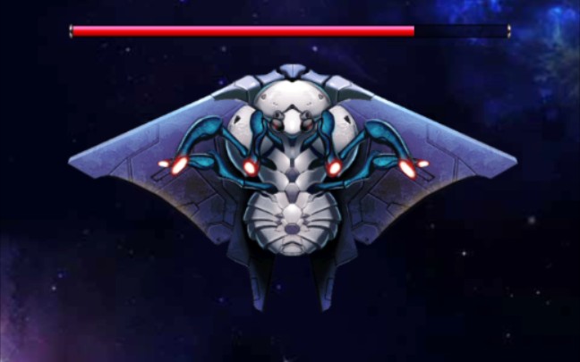 霹雳战机雷霆boss太空原种