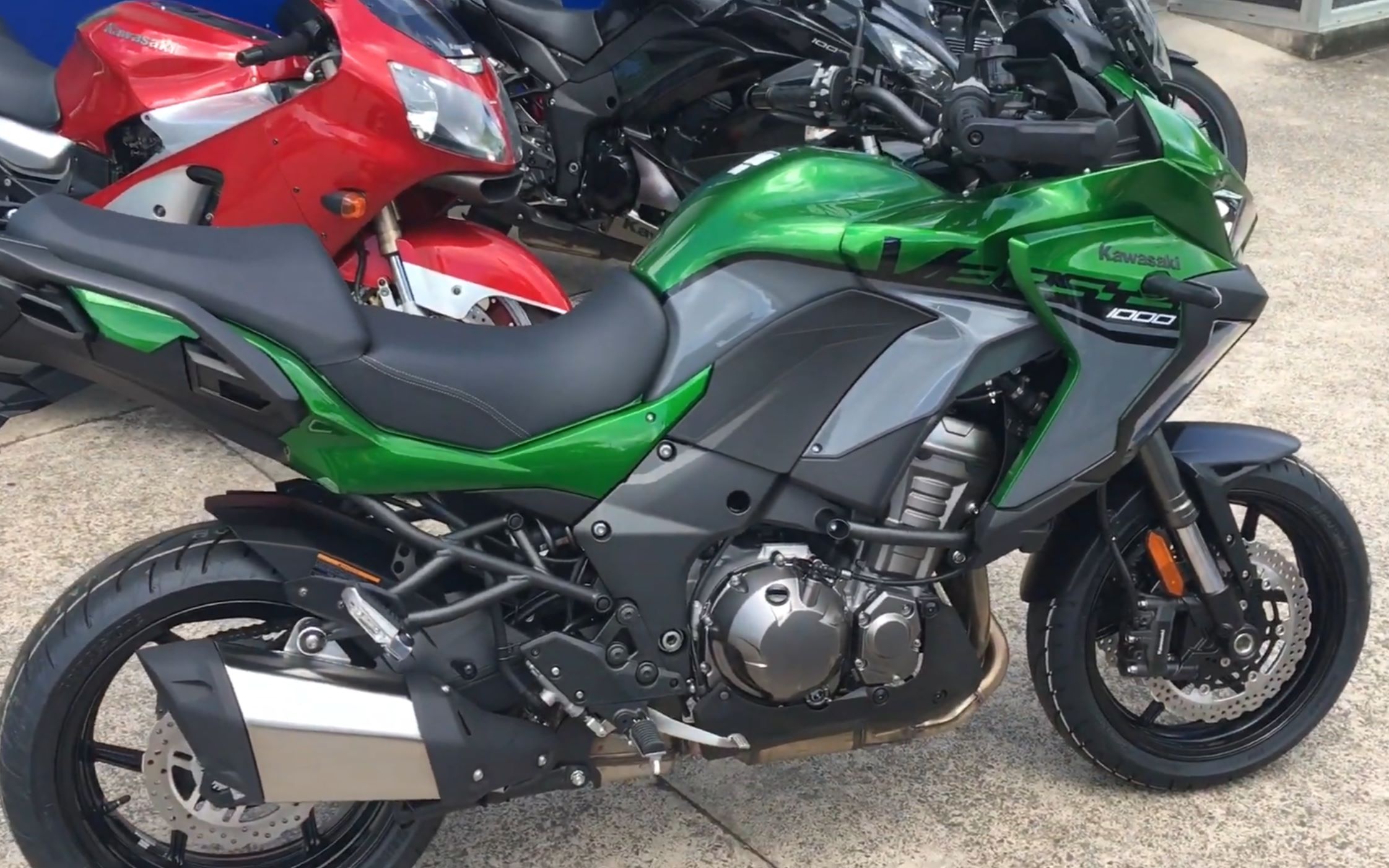 2019kawasakiversys1000se开箱国内2月上市