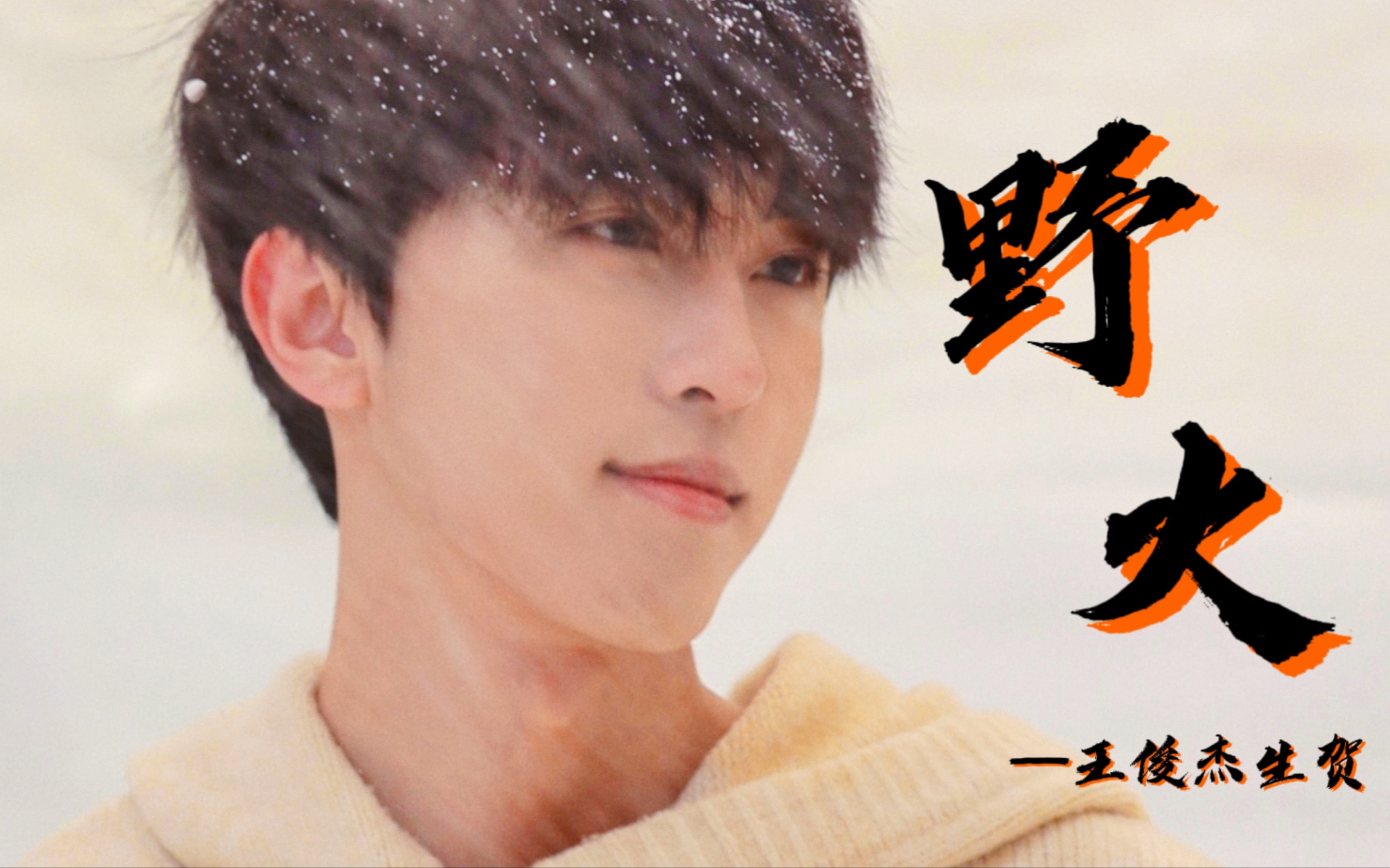 【王俊杰生贺|野火】"少年意气,不惧风雨"