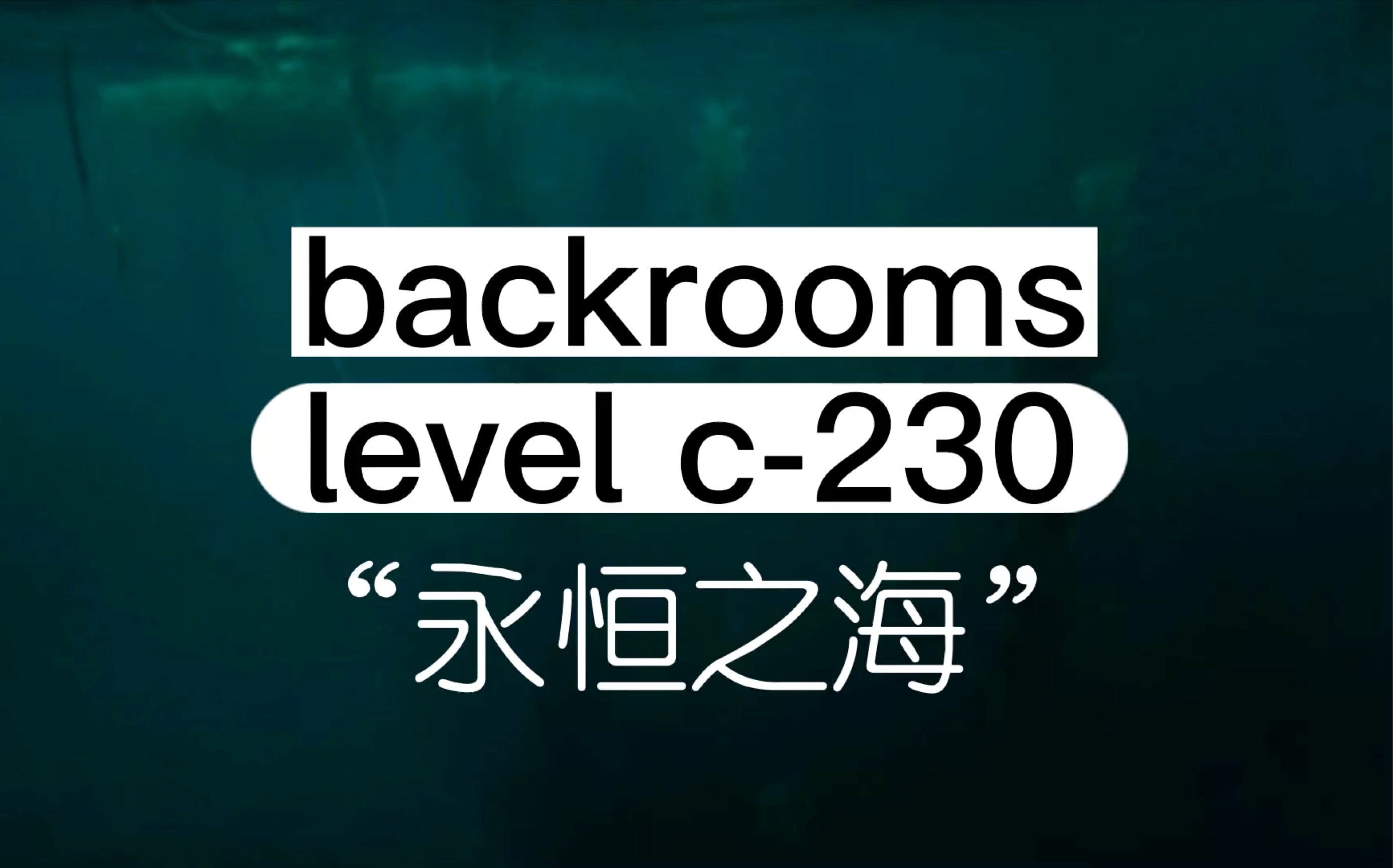 [图]【Backrooms】-//Backrooms level c-230:永恒之海\\-