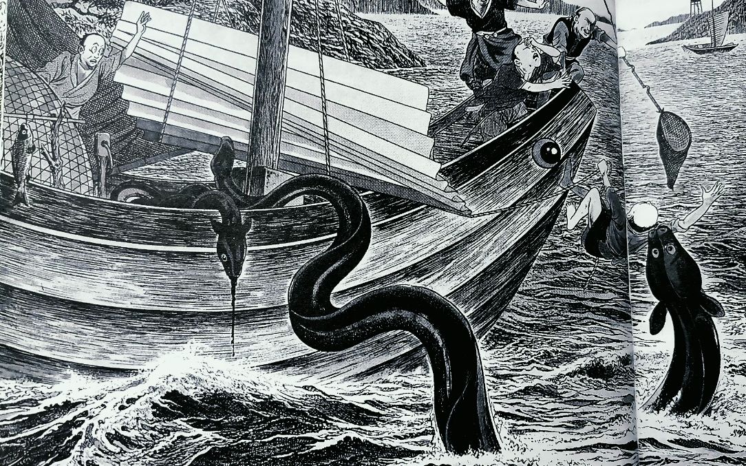 让渔民都焦头烂额的狗头鳗竟然这么大!