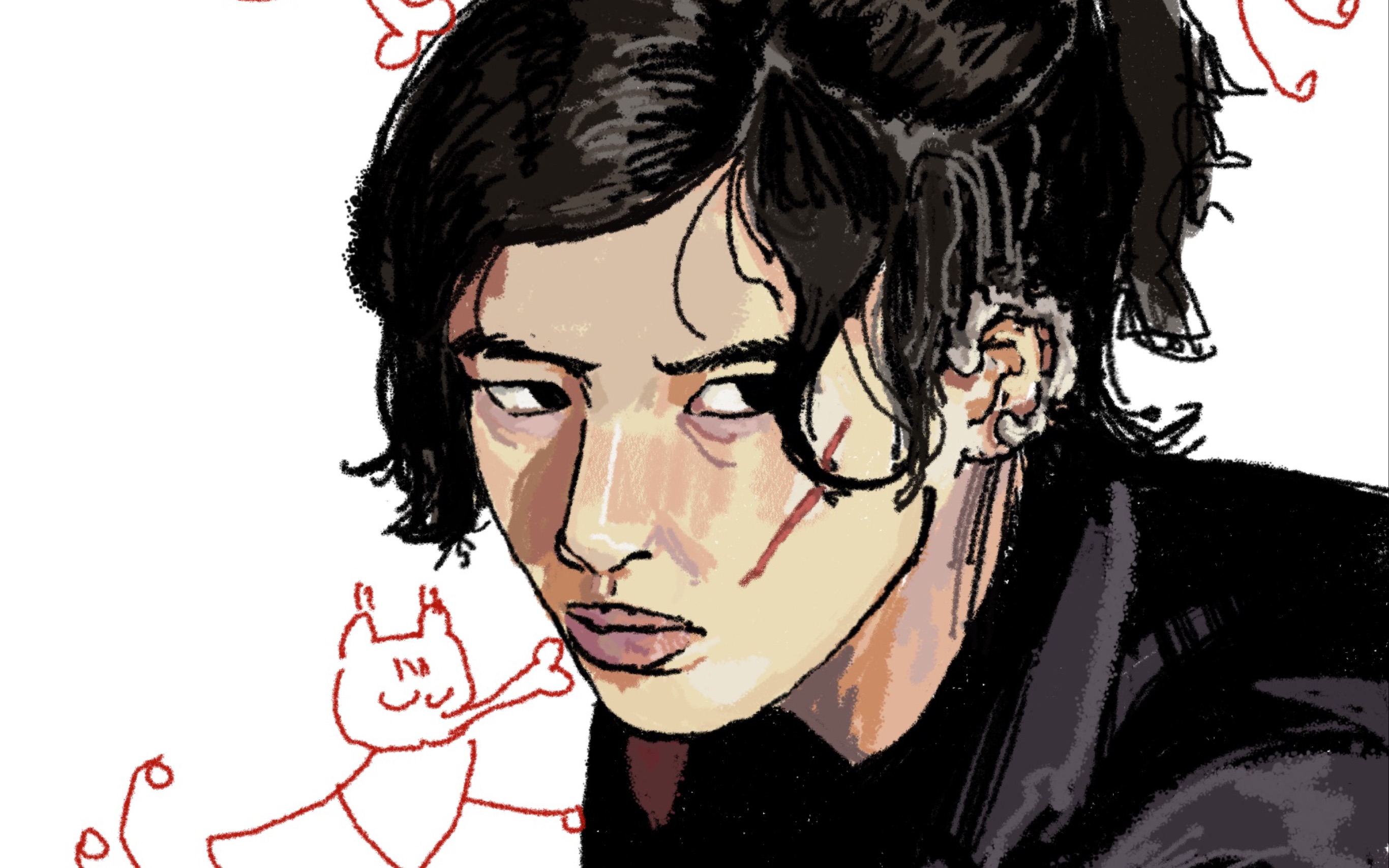 【procreate 绘画过程】画一个伽古拉_哔哩哔哩_bilibili