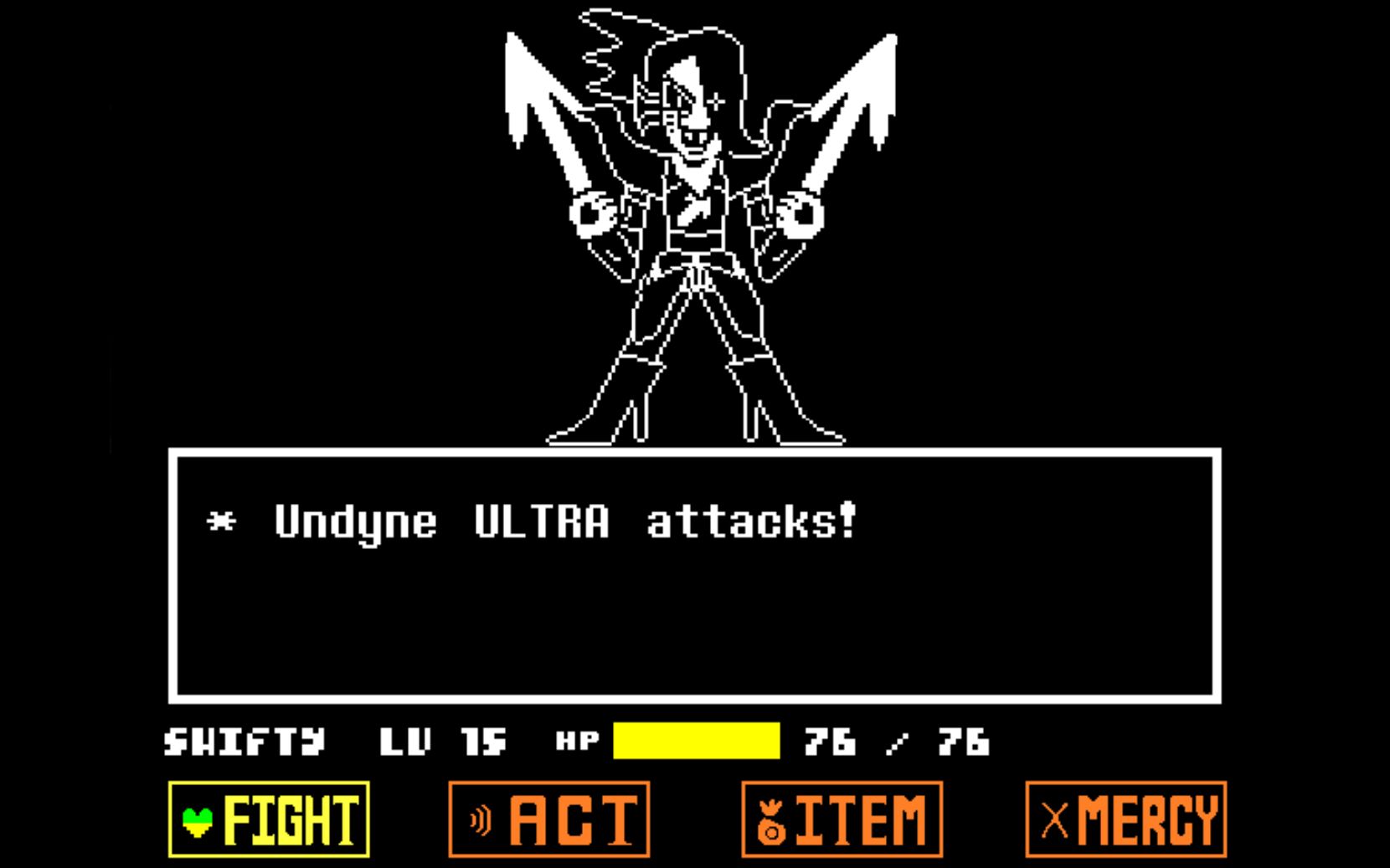 undyne ultra无药通关