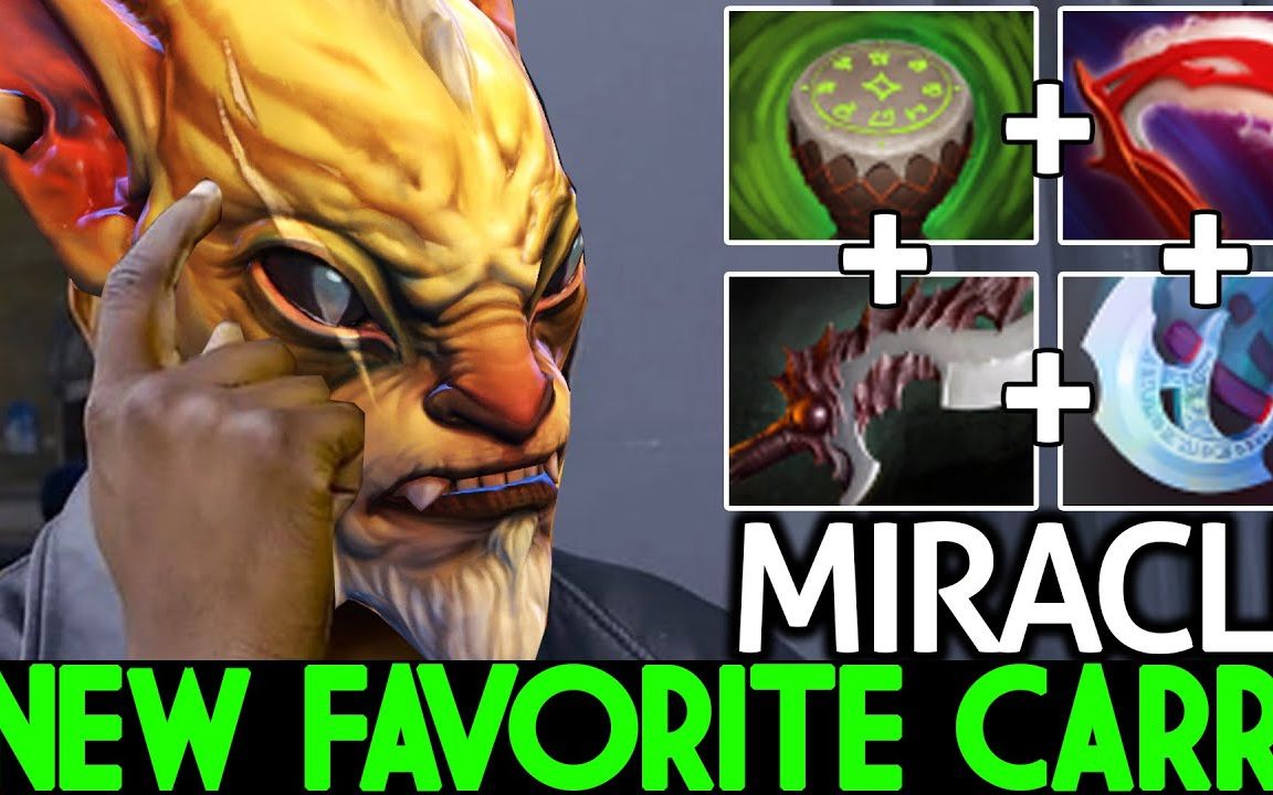 【dota2】miracle-的新欢 暗灭分身的赏金猎人 by dota2 highschool