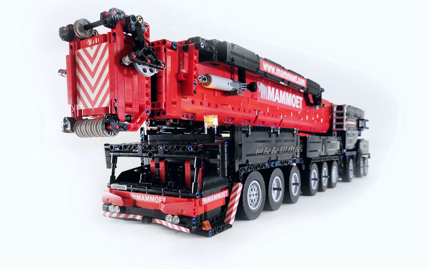 1全地形超级起重机 乐高砖块搭建moc_哔哩哔哩_bilibili