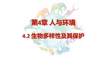 Download Video: 【选必二同步课】4.2-生物多样性及其保护